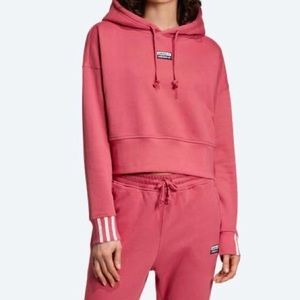 Adidas cropped hoodie